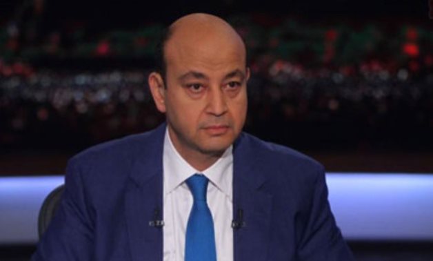 Famous Egyptian TV Presenter Amr Adib - FILE 