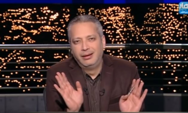 TV presenter Tamer Amin - screenshot/Al Nahar TV