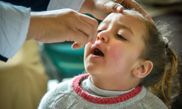 Egypt’s Health Ministry on Thursday decided to extend its four-day polio vaccination campaign nationwide until 5 March (photo: Health Ministry)
