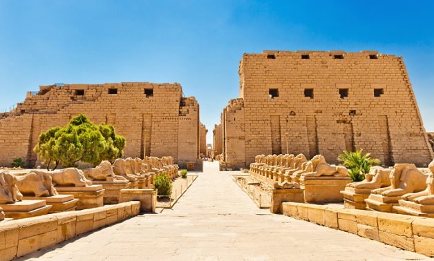 FILE - Temples of Karnak