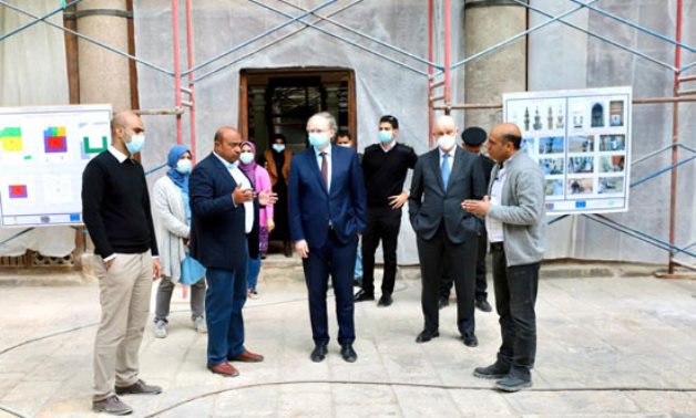 EU, Spain ambassadors visit Aga Khan projects in Egypt, express admiration for Azhar Park