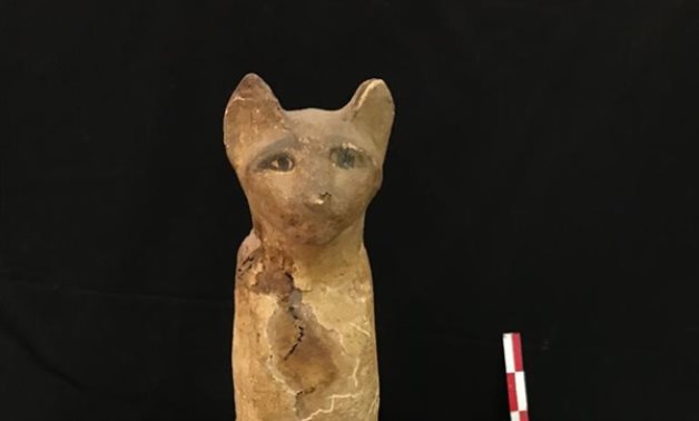 Statue of Goddess Bastet newly transferred to NMEC          - Min. of Tourism & Antiquities