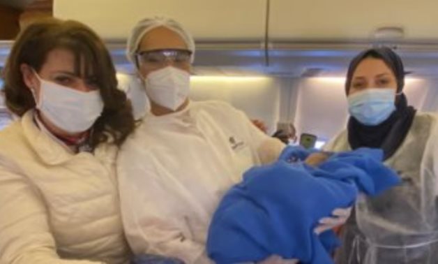 Chadian woman gives birth aboard EgyptAir flight 