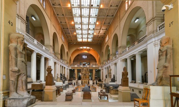 FILE - Egyptian Museum in Tahrir 