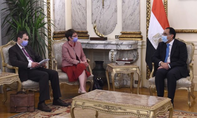 President of the European Bank for Reconstruction and Development (EBRD) Odile Renaud-Basso meets with Egyptian Prime Minister Mostafa Madbouli during her first visit as EBRD chief to Egypt – Egyptian Cabinet