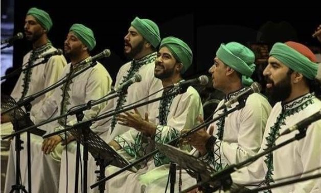 FILE - El-Hadara Sufi Chanting Ensemble