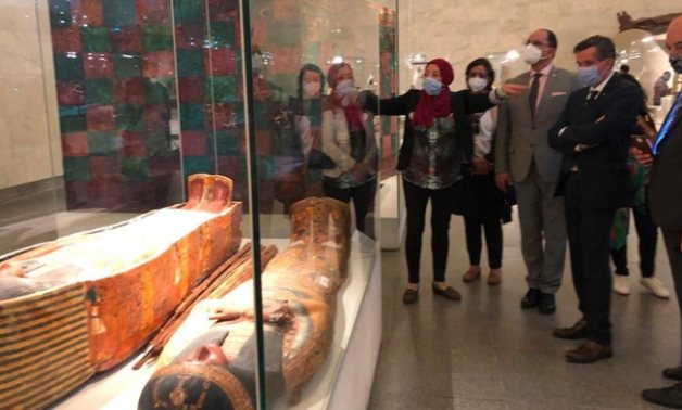 During the visit - Min. of Tourism & Antiquities
