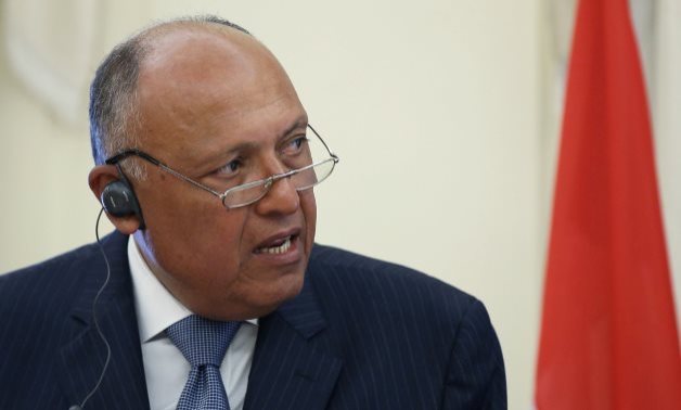 FILE – Egypt’s Foreign Minister Sameh Shoukry – Reuters