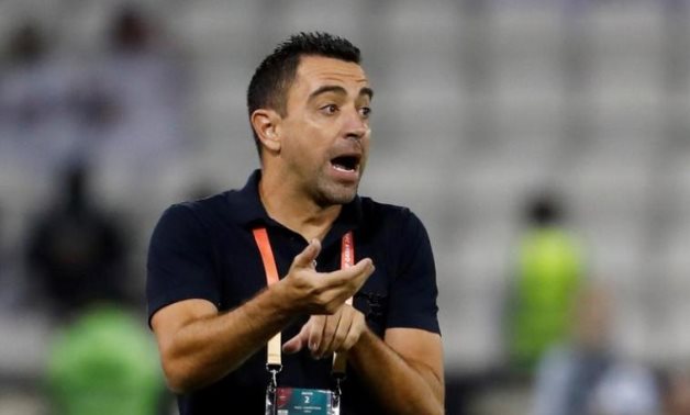 Al Sadd head coach Xavi Hernandez, Reuters 