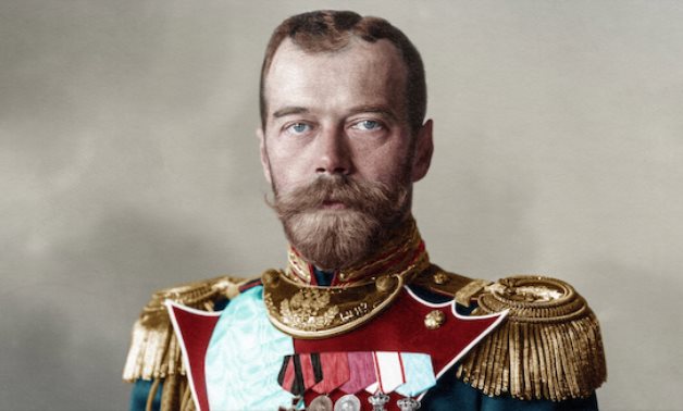 FILE - Tsar Nicholas II