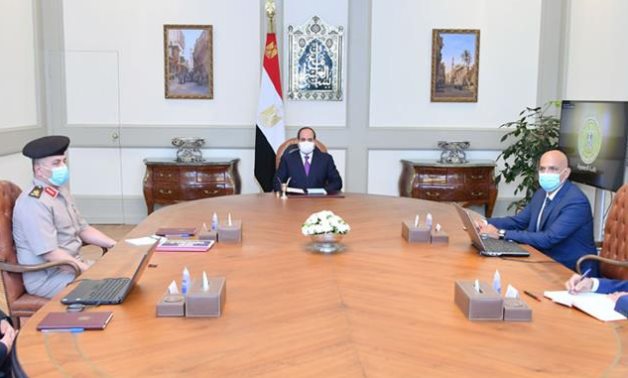 President Abdel Fattah El Sisi on Monday directed the government to start building a leather tanning factory- press photo