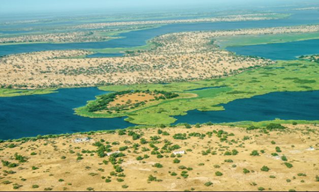 Aerial view over the Lake Chad region that clearly shows symptoms of desertification. UNDP Chad/ Jean Damascene Hakuzimana