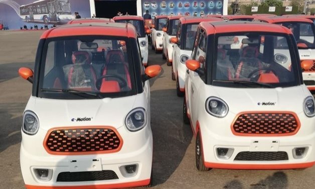 Egypt’s Minister of State for Military Production on Tuesday said that the ministry would produce electric mini-cars, in coordination with Egyptian IMUT company - Press photo