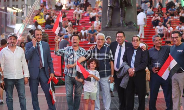 Egyptian communities abroad celebrated the ninth anniversary of the June 30 revolution