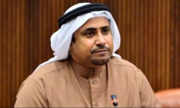 FILE - Speaker of the Arab Parliament Adel Abdel Rahman al-Asoumy 