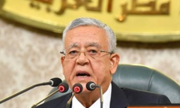 FILE - Speaker of the House of Representatives Hanafy al-Gebali