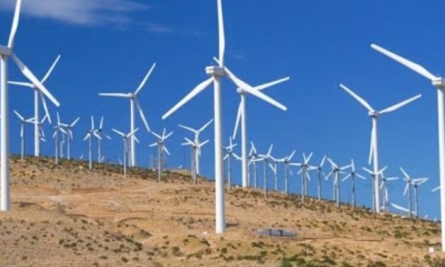 FILE - Jebel El Zeit Wind Farm located in Red Sea's Al Zafarana area 