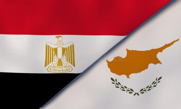 Egyptian and Cypriot Flags - Dreamsline