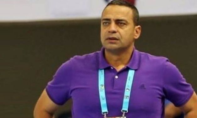  File- Egypt handball national team director Ayman Salah