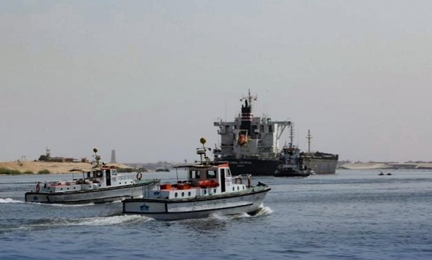 Suez Canal Authority announced quickly refloating the CORAL CRYSTAL ship that ran aground on Thursday in the canal - SCA