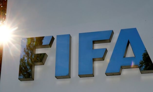 The logo of FIFA is seen in front of its headquarters in Zurich, Switzerland September 26, 2017. REUTERS