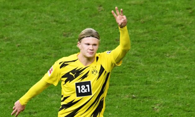 Borussia Dortmund striker Erling Braut Haaland, Reuters 
