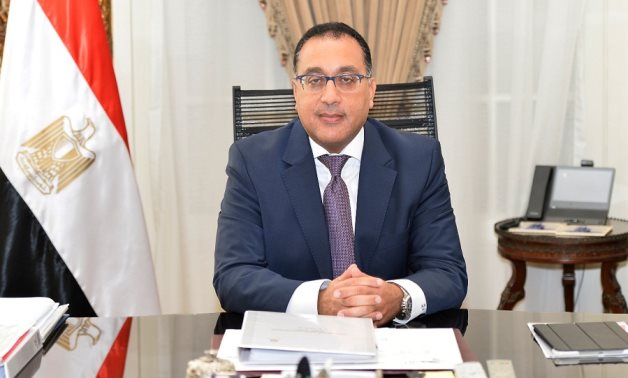 FILE - Egypt's Prime Minister Mostafa Madbouli
