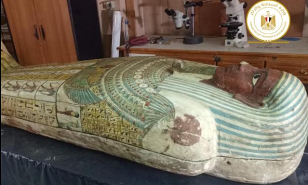 Coffin of Psamtik - Min. of Tourism & Antiquities