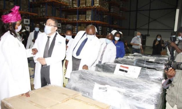 Medical aid given by Egypt to Zambia in September 25, 2021 – Press Photo 