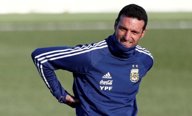Argentina coach Lionel Scaloni, Reuters 