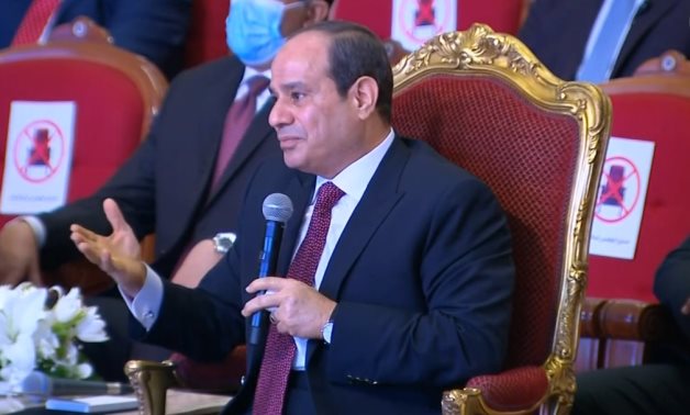 Egypt’s President Abdel Fattah El-Sisi speaks on the 48th anniversary of the October War victory – Presidency 