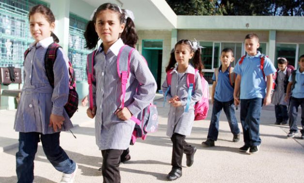 Egyptian schoolchildren – Al Ahram Gate 