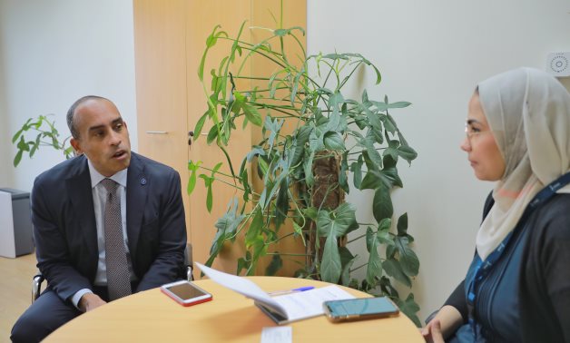 Interview with IFAD Secretary Luis Jiménez-McInnis - Photo by Mohamed Ezz el-Din 