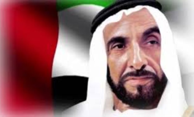 FILE - Sheikh Zayed bin Sultan Al Nahyan