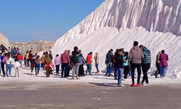 Skiing on salt mountains turns Egypt’s Port Said into new tourism destination