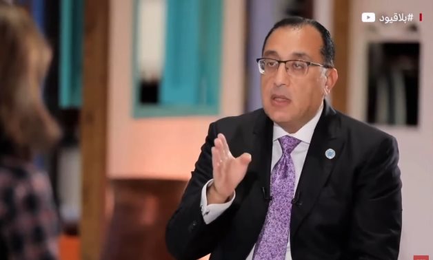 Egyptian Prime Minister Mostafa Madbouli speaks to BBC