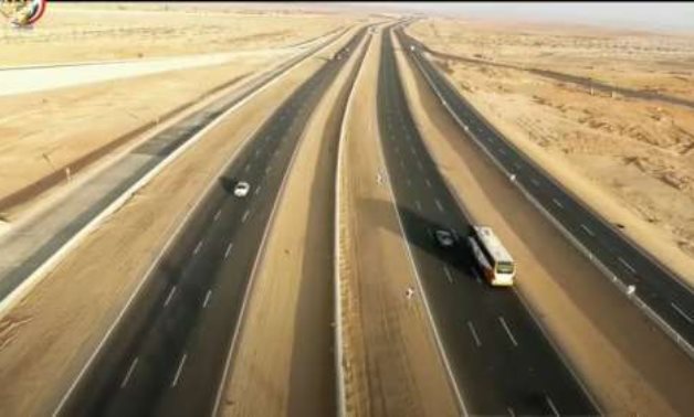 New roads in Sinai – Video screenshot 