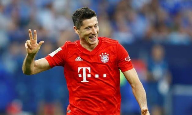 Bayern Munich's Robert Lewandowski, Reuters