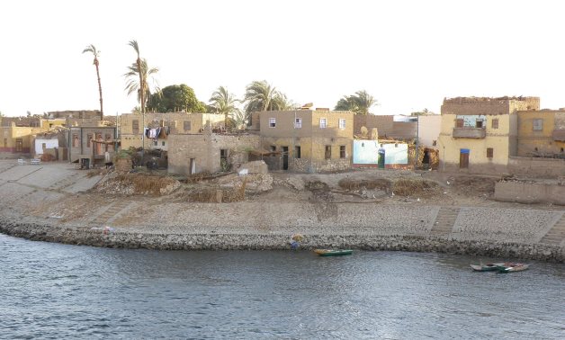 FILE - An Upper Egyptian village