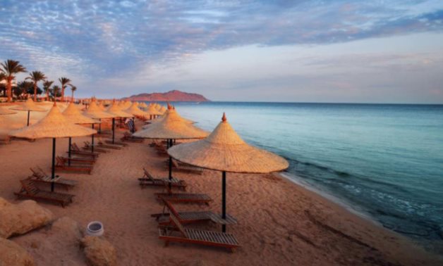 One of the tranquilizing beaches of Egypt's Hurghada - Min. of Tourism & Antiquities