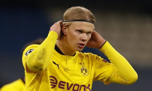 Dortmund's Erling Braut Haaland REUTERS/Phil Noble