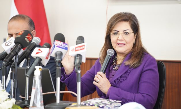 Minister of Planning Hala El-Said - Press photo