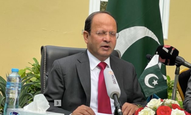 Pakistani Ambassador to Cairo Sajid Bilal - FILE 