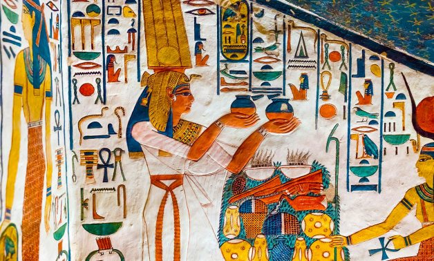 Beautiful ancient Egyptian inscriptions - social media