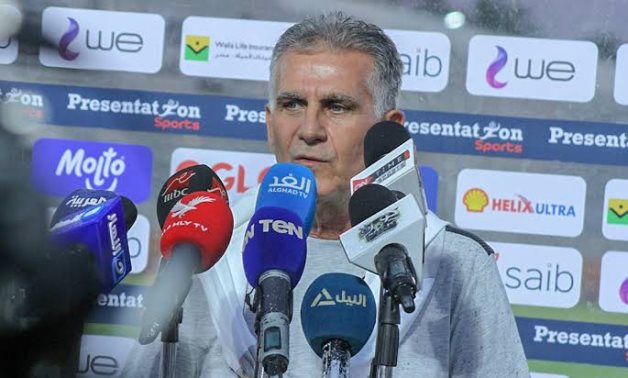 File - Egypt national team head coach Carlos Queiroz 