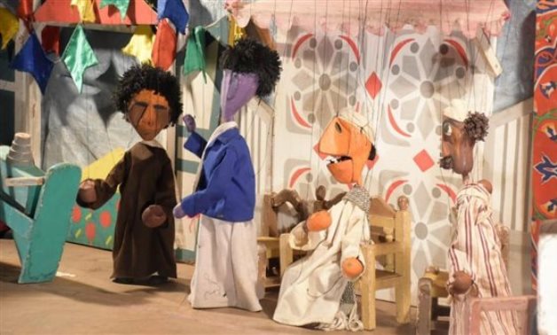 FILE - "El-Leila El-Kebera" puppet show 