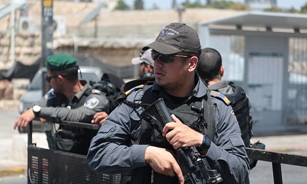 Israeli police officers in Jerusalem on 28 July 2017 - Israel Police