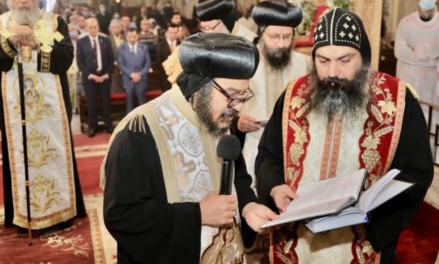 In pics: Pope Tawadros II leads Palm Sunday Mass in Alexandria