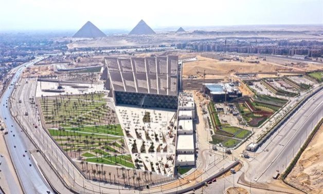 Aerial view of Grand Egyptian Museum - File Photo