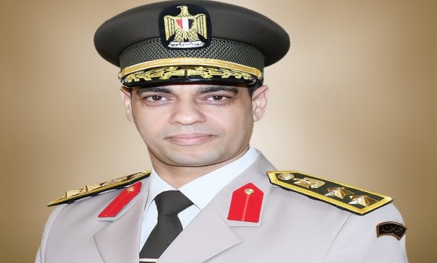 FILE - Spokesperson of the Egyptian Armed Forces, Colonel Gharib Abdel Hafez